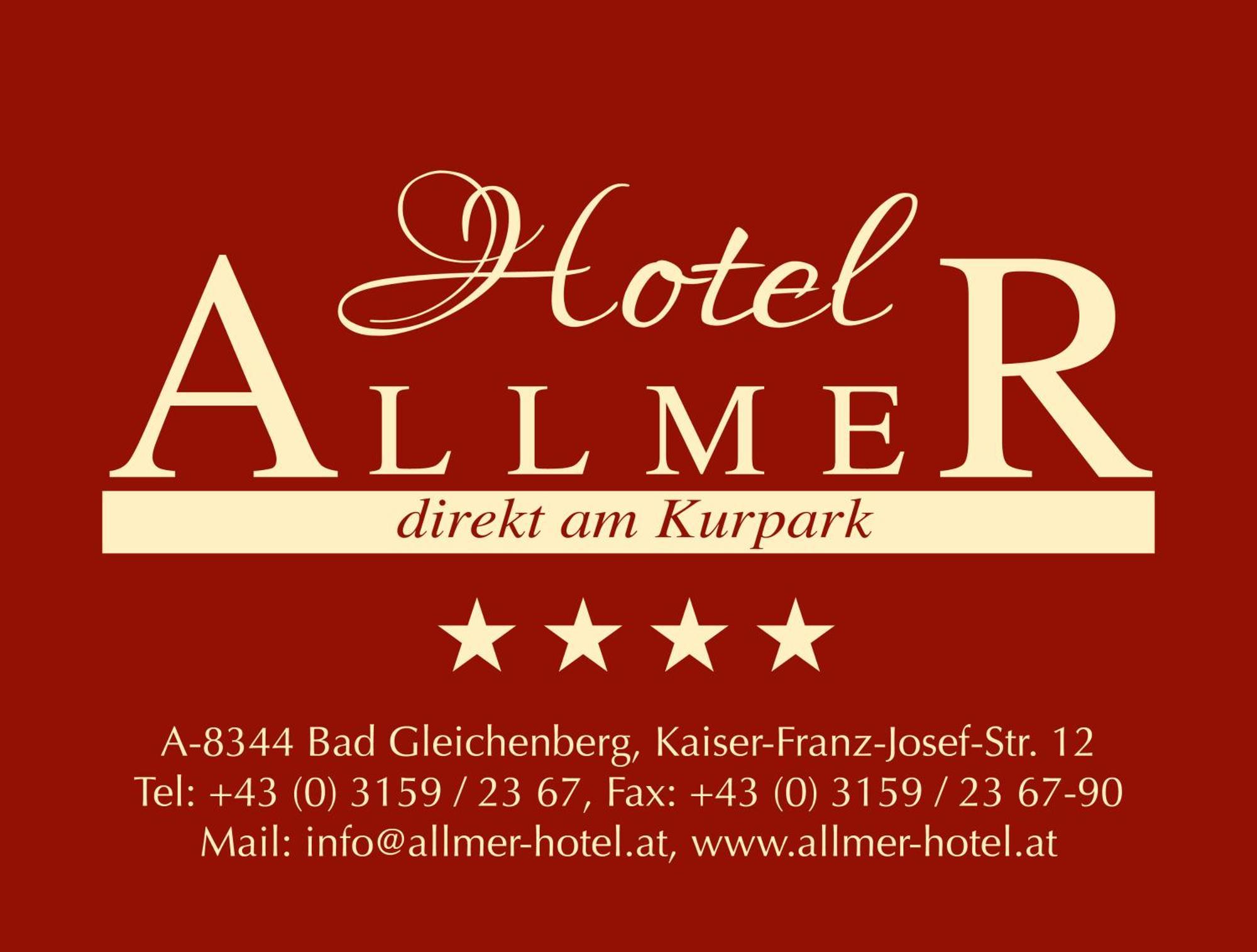 Hotel Allmer Bad Gleichenberg Exterior foto